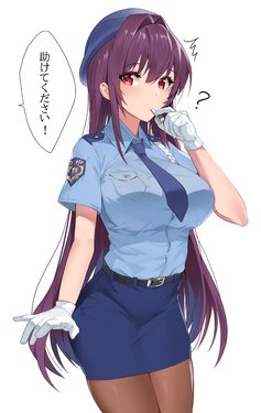 [DAMDA] Police Scathach (Fate/Grand Order)