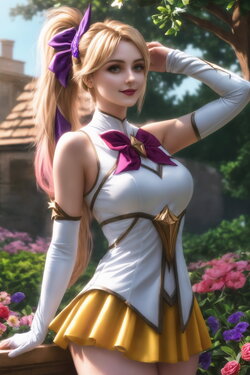 GENETICPERFECTIONAI - Star Guardian Seraphine (Textless) [AI Generated]