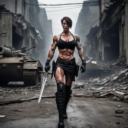 [AI Generated] Female Warriors