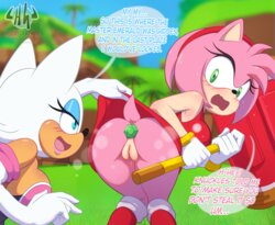 [Hornygraphite] Amy x Rouge (Sonic)