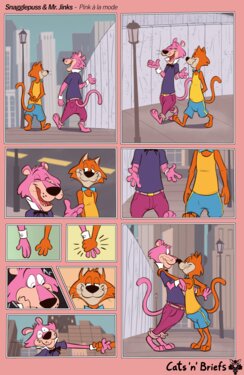 [CatsnBriefs] Snagglepuss And Mr. Jinks - Pink Á La Mode (Ongoing)