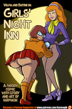 [Karmagik] Velma and Daphne in: Girls' Night Inn - Ink [WIP]