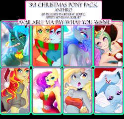 CHRISTMAS ANTHRO ArtPack