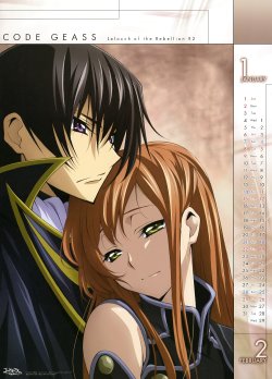 Code Geass 2012 Calendar