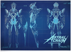 Astral Chain Collectors Edition Artbook