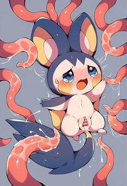 tentacling emolga[AI Generated]