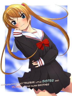 [Angel Black] Tsundere Onanie Chuudoku no Imouto to Kateinai Tousatsu Onii-chan | Masturbation Addict Tsudere Little Sister and Home Voyeur Older Brother [English] [Jojo]