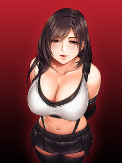 [Momo-chan Attack] Tifa kara no Gohoubi (Final Fantasy VII)