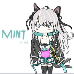 Arknights Character Fan Art Gallery - Mint