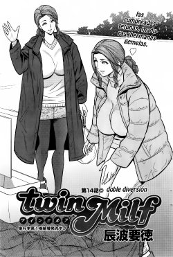 [Tatsunami Youtoku] Twin Milf Ch. 14 (Action Pizazz Special 2015-04) [Spanish] [Knk projects]