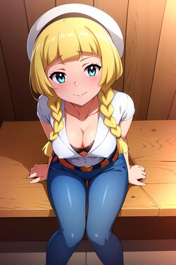 [AI Generated] Seraphim - Lillie Jeans 2 (Pixiv)