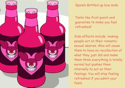 CaptainHornyBotEllie49 (Steven Universe) Bottled feelings