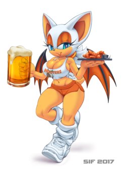 Rouge the Bat Hooters