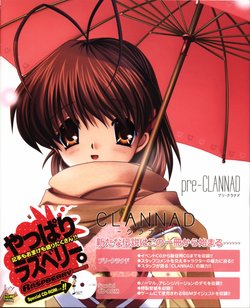 Pre Clannad Visual Fan Book