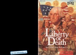 Liberty or Death (Super NES) Game Manual