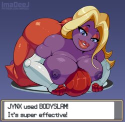 [ImaDeeJ] Jynx Breastsmothering Rose (Pokemon)