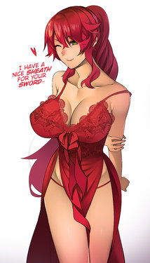 [NachocoBana] Pyrrha Flirting (RWBY)