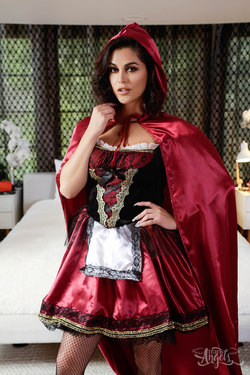 Domino Presley as Red Riding Hood