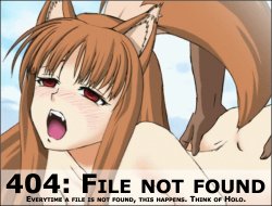 Some rare horo from spice and wolf.