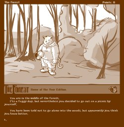 Caesarcub - Interactive Fiction - The Forest - Anniversary