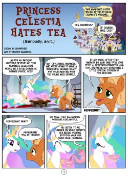 [Mister-Saugrenu] Princess Celestia hates tea (My Little Pony: Friendship is Magic) [English]