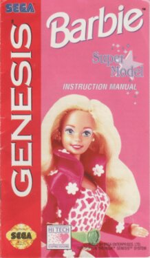 Barbie Super Model Gamegear Manual