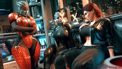 [Rigid3D] Shepard x Samara x Morinth.