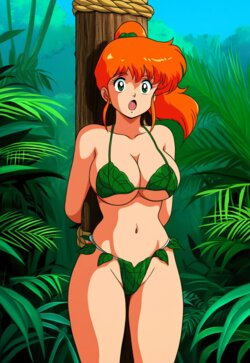 June the Jungle Girl 90's Anime [AI Generated]