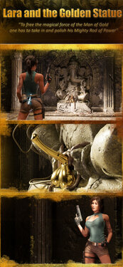 [Nisama3Dx] Lara and the Golden Statue (Tomb Raider)