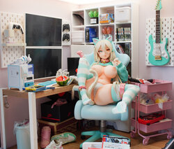 Lovely Gaming Catgirl Doll House DIY