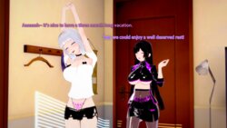 [DarkFlame] Four Tight Girls - Episode 2: Distraction