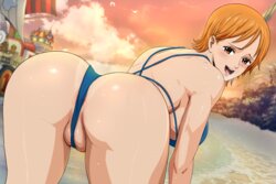 [Krabby] Nami Beach Meeting Set #1 (One Piece)