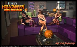 Apocalypse3DX - Nikki's Halloween Movie Marathon (English)