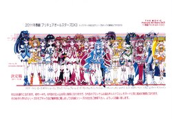 Pretty Cure All Stars Movie DX3 Settei