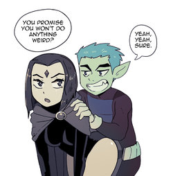 [Wolfrad Senpai] Raven x Beast Boy: Interspecies (Teen Titans)