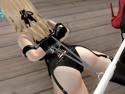 [NaoMoto] Black Lingerie Bondage