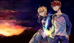 Saber x Shirou 4