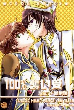 [CLASSIC MILK, PEACE and ALIEN (Asaoka Natsuki, Tonase Fuki)] 100% Osoi Uke -Kishi x Koutei Hen- (CODE GEASS: Lelouch of the Rebellion)