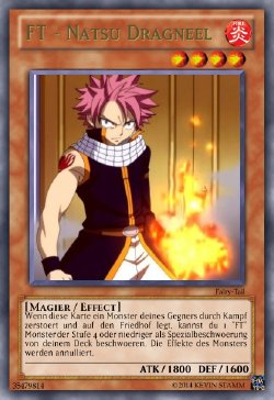 My Fairy Tail YGO Cards (NON-Hentai / German)