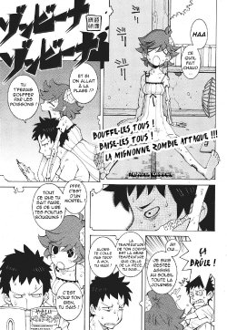 [Dowman Sayman] Zombie Na Zombie Na | Bouffe-les tous! Baise-les tous! La Mignonne Zombie Attaque!!! (COMIC Kairakuten 2007-09) [French] [Excavateur]