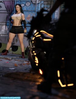 [SquarePeg3D] Tifa Makes a Deal (Final Fantasy VII)