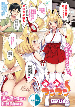 [urute] Miko Miko Konkon (COMIC Megastore DEEP Vol. 28) [Chinese] [逃亡者x新桥月白日语社] [Digital]