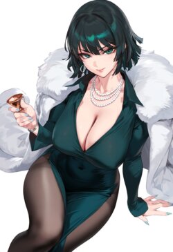 [drowsy_] Fubuki (One Punch Man) with extras (AI Generated) (Patreon)