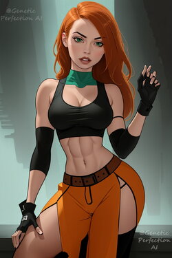 GENETICPERFECTIONAI - Kim Possible (Textless) [AI Generated]