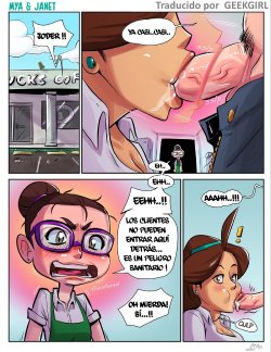 MYA  y JANET [Spanish] [Rewrite] [GEEKGIRL - Mano Negra]