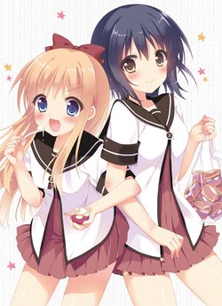 [Pannomimi (Pan)] Sweet Sweet Holiday! (YuruYuri) [Chinese] [透明声彩汉化组] [Digital]