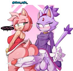 [ChaosNSFW / IchiNSFW] Amy, Rouge & Blaze (Sonic)
