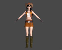 [J.A.] FF7 Remake | Tifa Reference