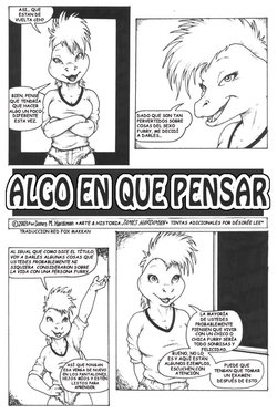 [Skunkworks (James Hardiman)] Algo en Que Pensar [Spanish] [Red Fox Makkan]