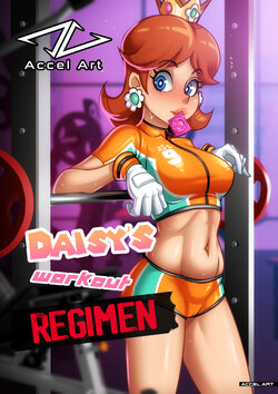 [Accel Art] Waifu Cast - Daisy's workout REGIMEN (Mario Strikers) [Spanish]